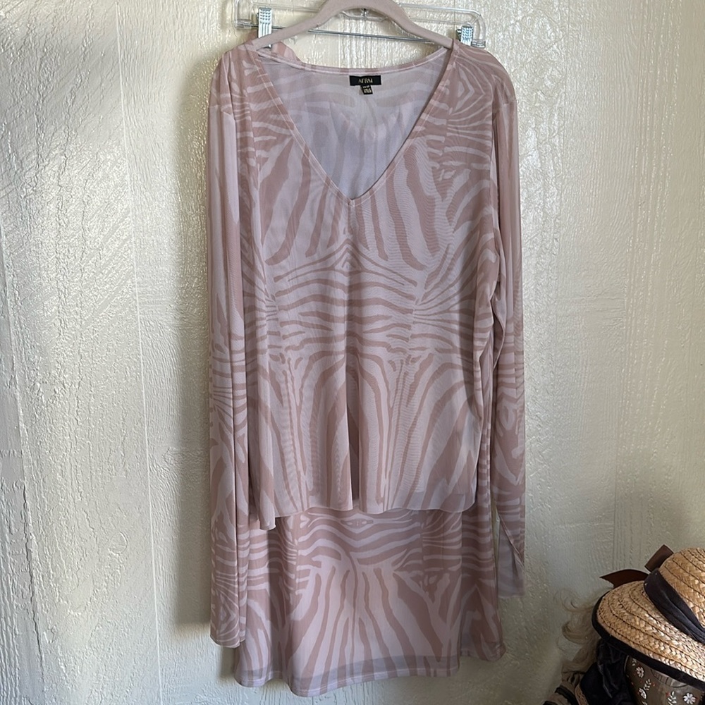 Afrm skirt set from Nordstrom. 3X/3T. Color T